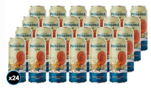 [Cereza] CERVEZA PATAGONIA BLOND LAGER 470CC PACKx24