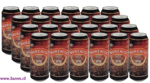 [Cerveza] MALTA MORENITA LATA 470CC PACKx24