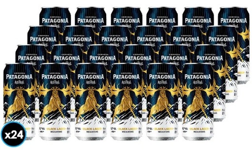 [Cerveza] CERVEZA PATAGONIA BLACK LAGER 470CC PACKx24