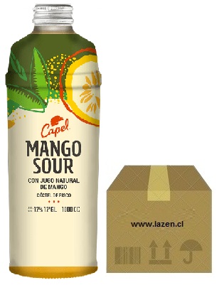 [Coctel] CAPEL MANGO SOUR  1000CC CAJAx6