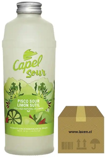 [Coctel] CAPEL SOUR LIMON SUTIL 700CC 14º CAJAx12