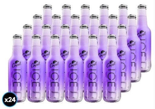 [Coctel] CAPEL ICE MANZANA 275CC 7º PACKx24