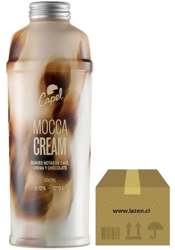 [Coctel] CAPEL MOCCA CREAM 700CC 12° CAJAx12