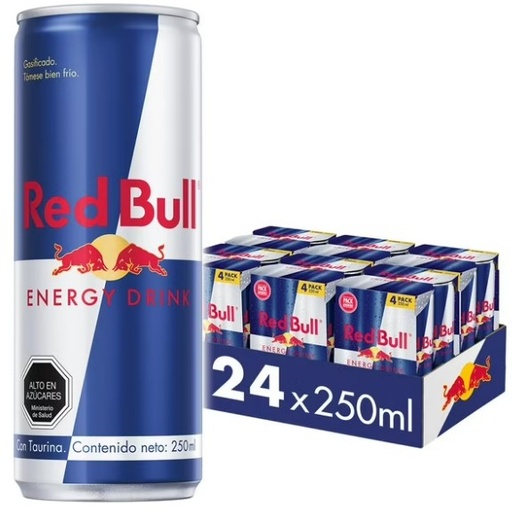 [Energética] RED BULL ENERGETICA 250CC PACKx24