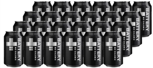 [Energética] ENERGETICA BATTERY ZERO 330CC PACKx24