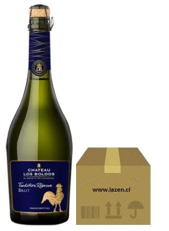 [Espumante] ESPUMANTE CHATEAU LOS BOLDOS RSVA BRUT 750CC CAJAx6