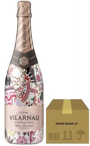 [Espumante] ESPUMANTE VILARNAU RESERVA ORGANICO ROSE 750CC CAJAx6