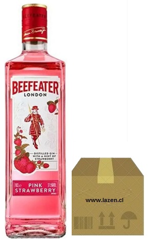 [Gin] GIN BEEFEATER PINK 750CC 37.5GL CAJAx12