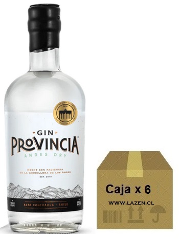 [Gin] GIN PROVINCIA ANDES DRY 700CC 40GL CAJAx6
