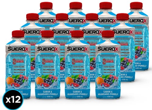 [Isotónica] SUEROX TROPICAL BLUE 630CC PACKx12