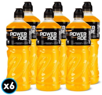 [Isotónica] POWER ADE NARANJA 1000CC PACKx6
