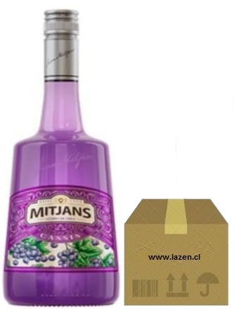 [Licor] CREMA DE CASSIS MITJANS 750CC 25° CAJAx12