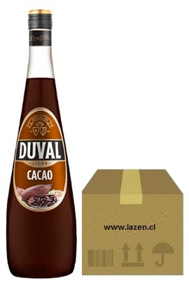 [Licor] CACAO DUVAL 750CC CAJAx12
