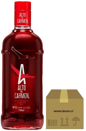 [Licor] LICOR ALTO DEL CARMEN HIGH BERRIES 750cc 40° CAJAx6