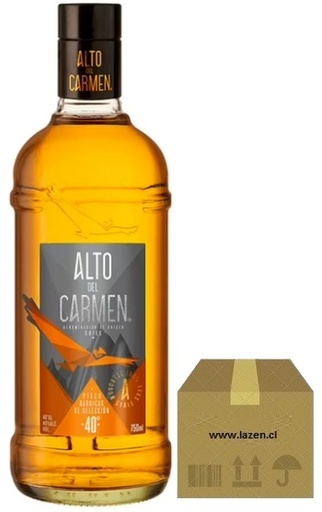 [Pisco] ALTO DEL CARMEN ENVEJECIDO 40GL 750CC CAJAx6