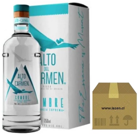[Pisco] ALTO DEL CARMEN CUMBRE TEOM 40GL 750CC CAJAx6