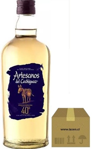 [Pisco] PISCO ARTESANOS 40º 700CC CAJAx12