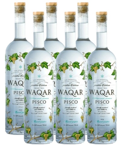 [Pisco] PISCO WAQAR 40° 700CC CAJAx6