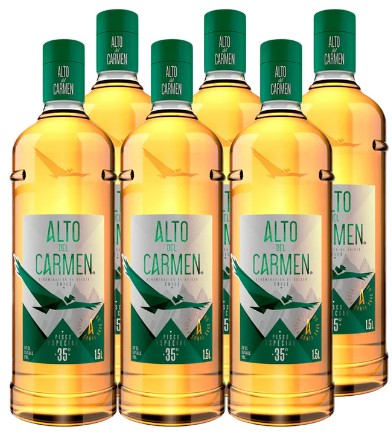 [Pisco] PISCO ALTO DEL CARMEN 35º 1500CC CAJAx6