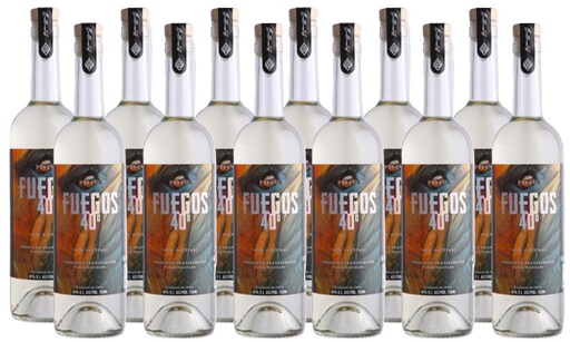 [Pisco] PISCO FUEGOS ED ESPECIAL BULMASTIFF 40° 750CC CAJAx12