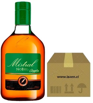 [Pisco] MISTRAL NOBEL APPLE 35º 750CC CAJAx6