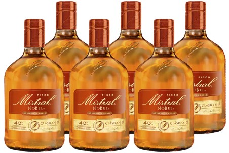 [Pisco] PISCO MISTRAL NOBEL 40º 750CC CAJAx6