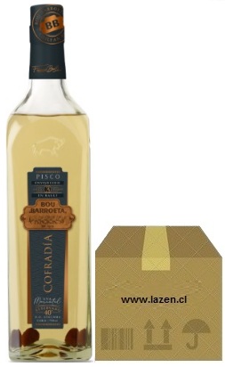 [Pisco] PISCO BOU BARROETA COFRADIA 40º 750CC CAJAx6