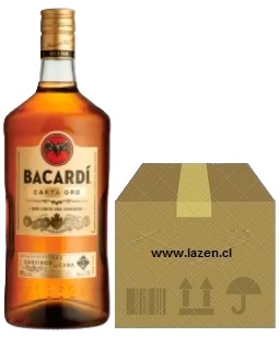 [Ron] RON BACARDI CARTA ORO 40° 1750CC CAJAx6