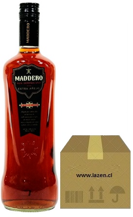 [Ron] RON MADDERO EXTRA AÑEJO 40° 750CC CAJAx6