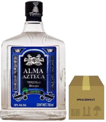 [Tequila] TEQUILA BLANCO ALMA AZTECA 750CC CAJAx12