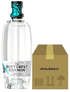 [Tequila] TEQUILA BUTTERFLY CANNON SILVER 40° 500CC CAJAx6